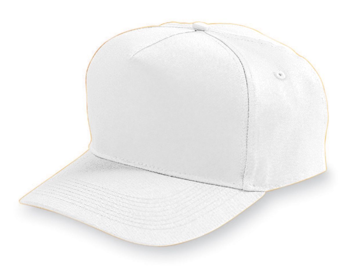 YOUTH FIVE-PANEL COTTON TWILL CAP - Apparel Globe