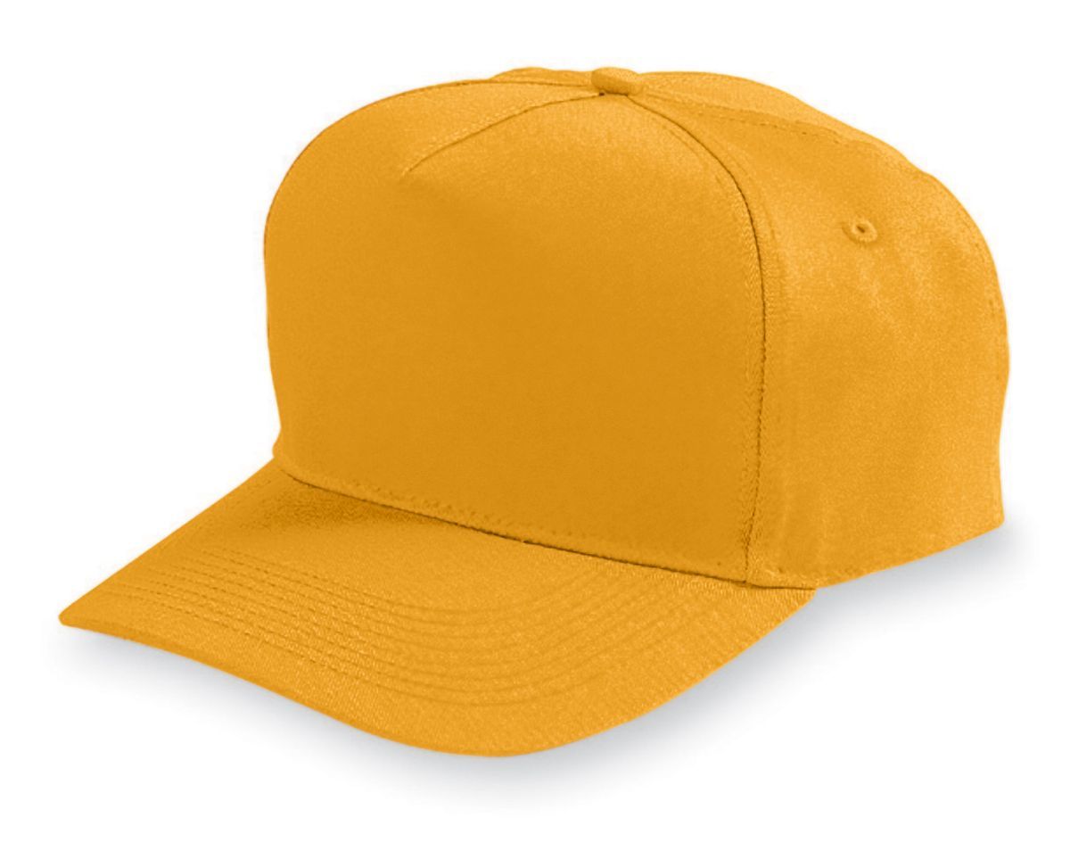 YOUTH FIVE-PANEL COTTON TWILL CAP - Apparel Globe