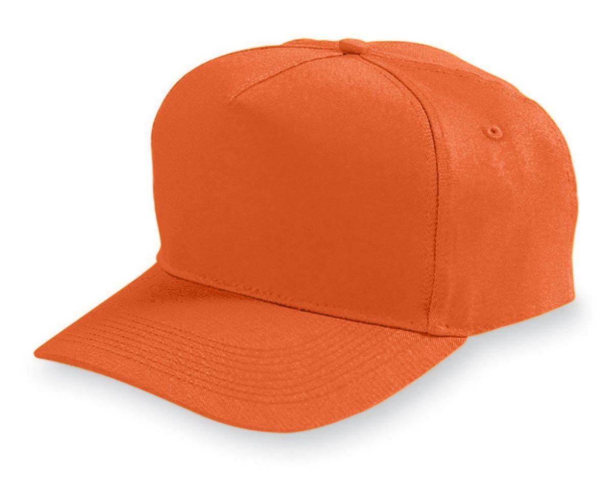 YOUTH FIVE-PANEL COTTON TWILL CAP - Apparel Globe