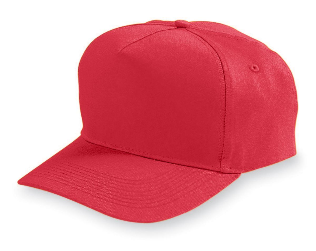 YOUTH FIVE-PANEL COTTON TWILL CAP - Apparel Globe