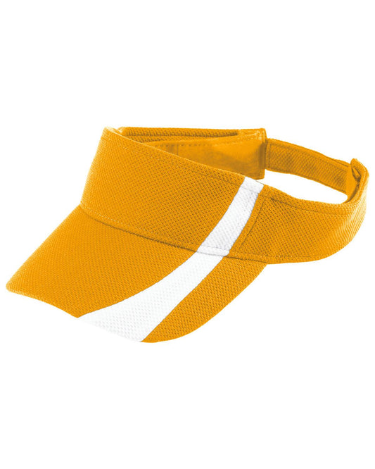 Adult Adjustable Wicking Mesh Two-Color Visor - Apparel Globe