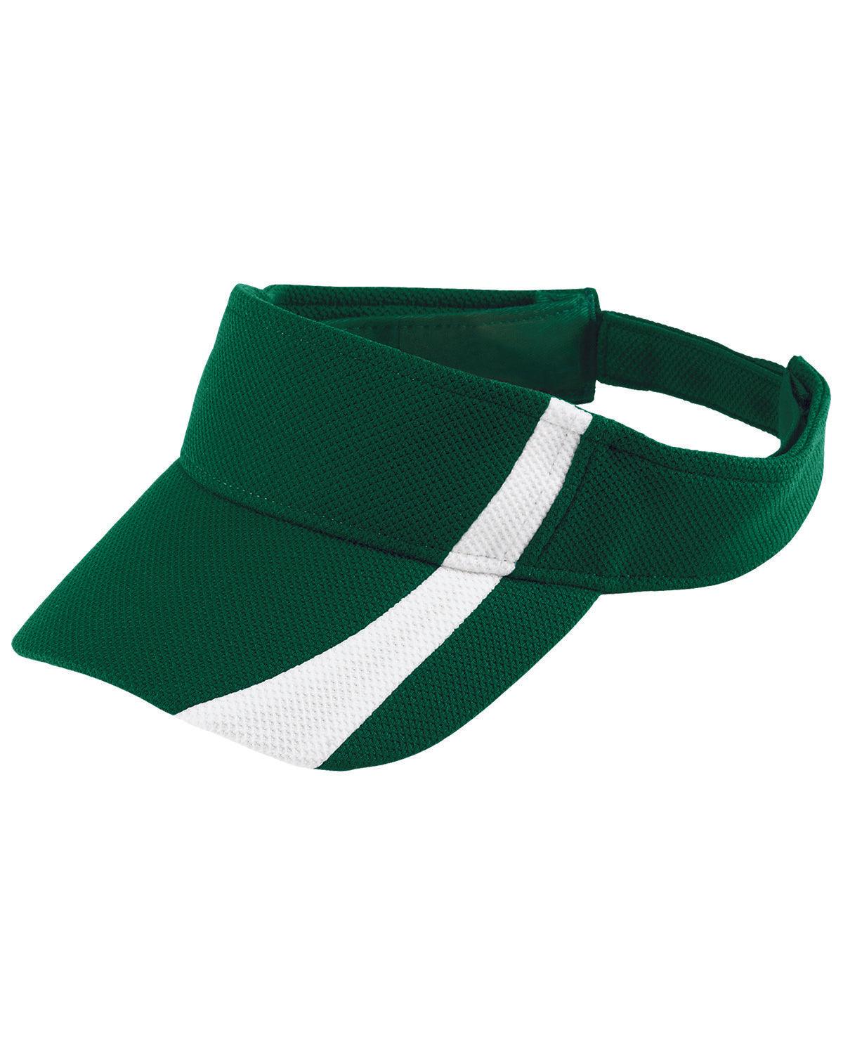 Adult Adjustable Wicking Mesh Two-Color Visor - Apparel Globe