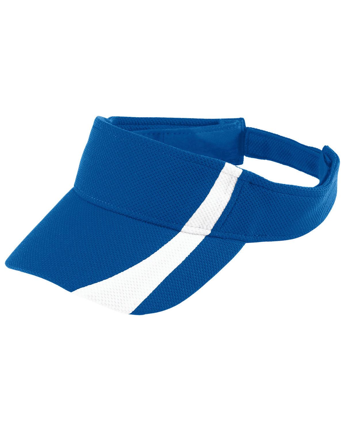 Adult Adjustable Wicking Mesh Two-Color Visor - Apparel Globe