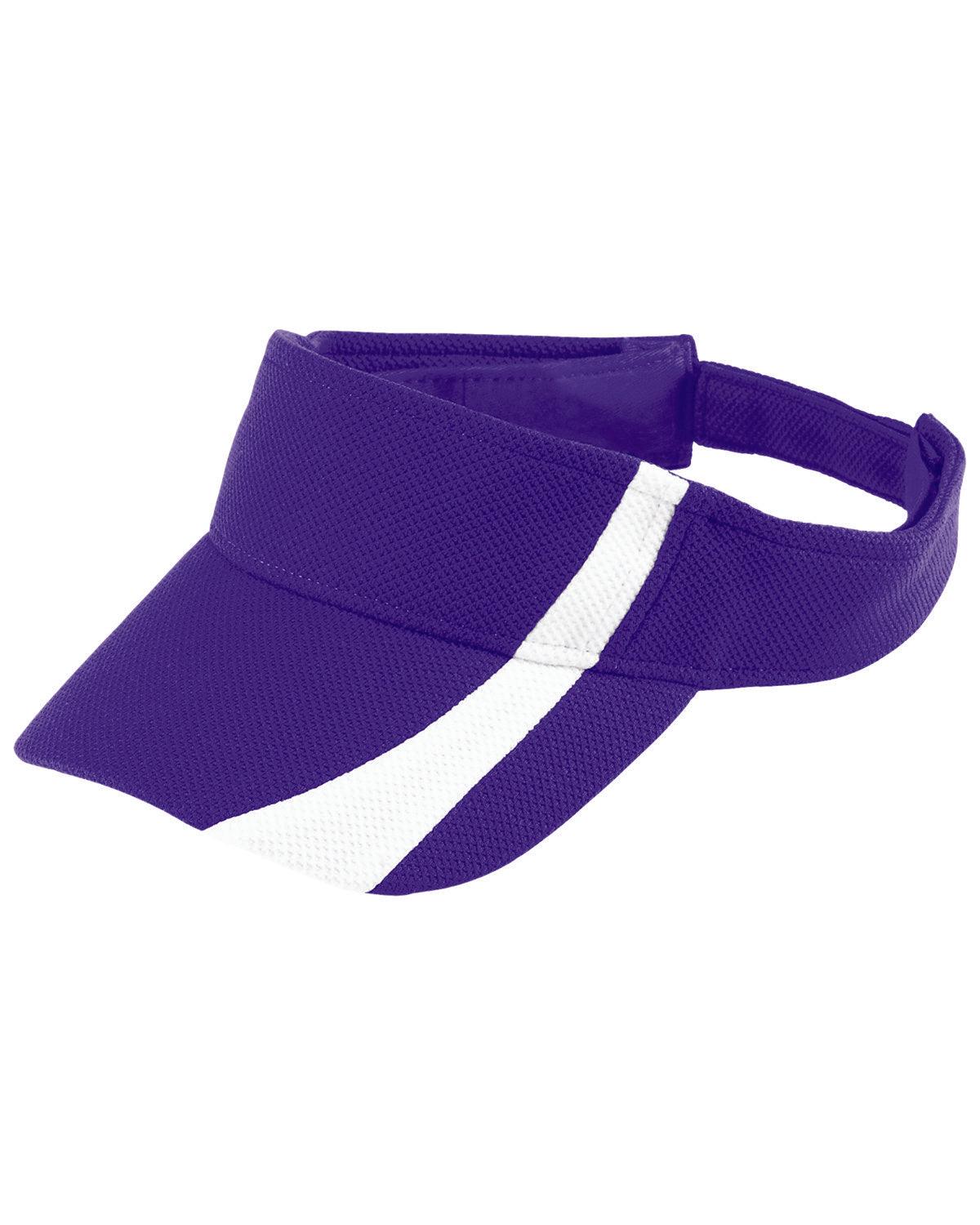 Adult Adjustable Wicking Mesh Two-Color Visor - Apparel Globe