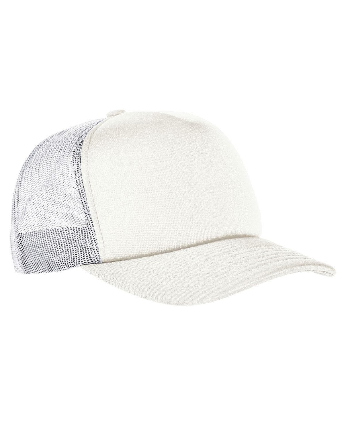 Adult Classics™ Curved Visor Foam Trucker Cap - Apparel Globe