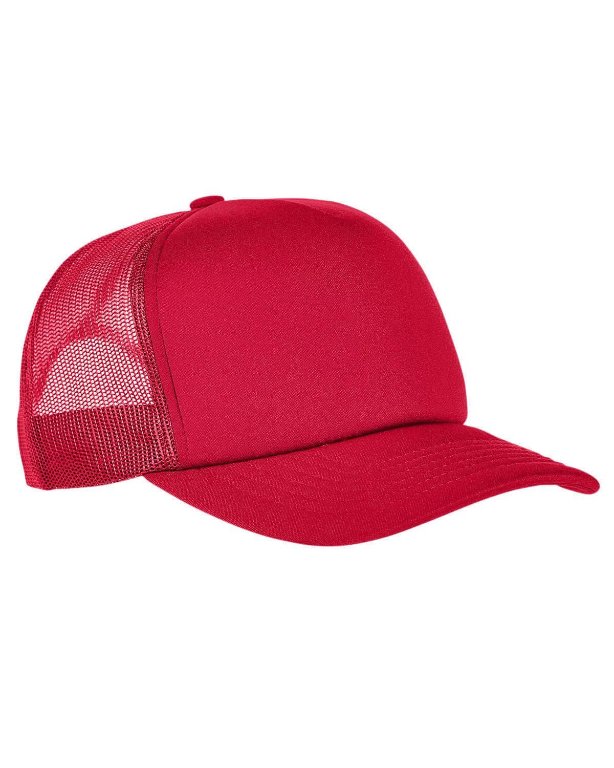 Adult Classics™ Curved Visor Foam Trucker Cap - Apparel Globe
