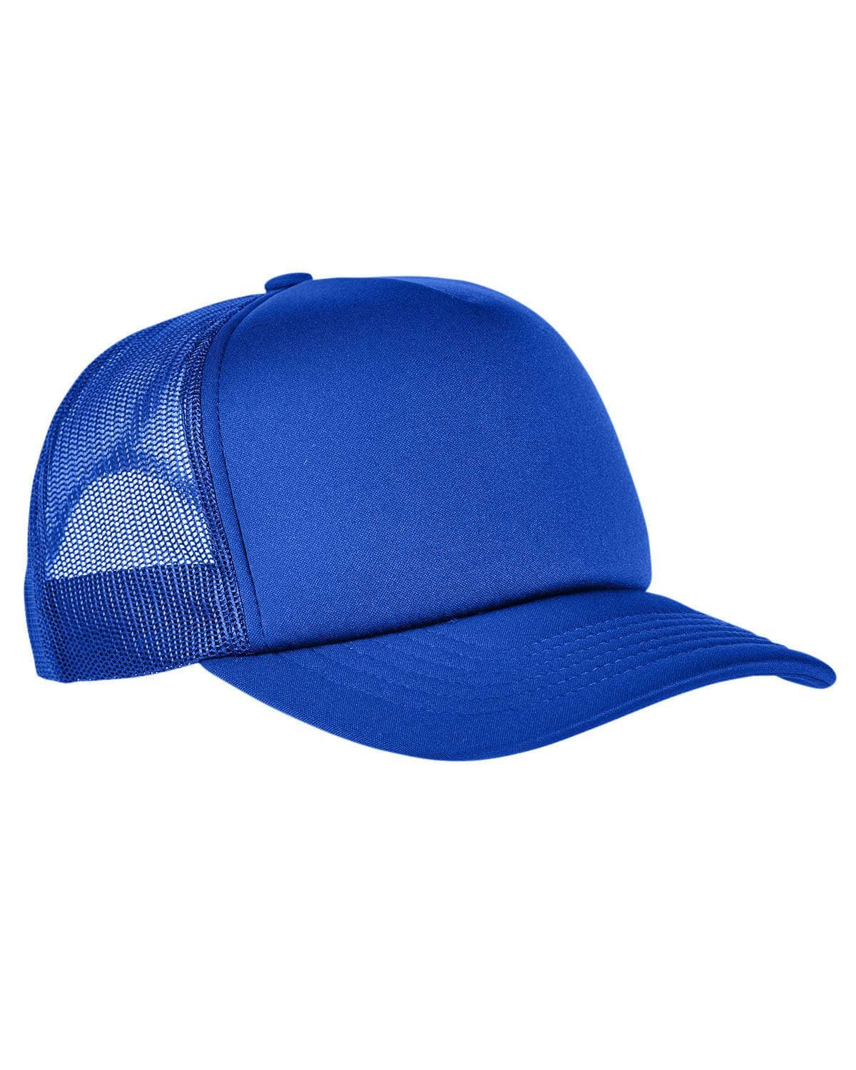 Adult Classics™ Curved Visor Foam Trucker Cap - Apparel Globe