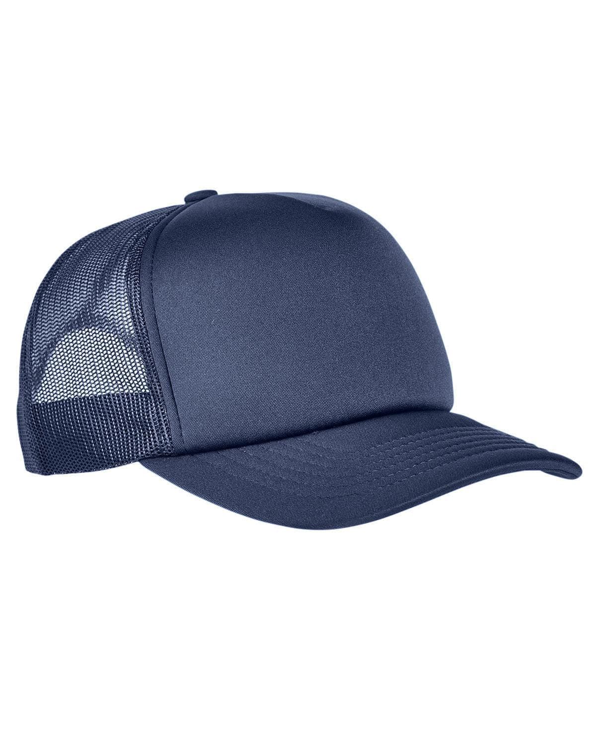 Adult Classics™ Curved Visor Foam Trucker Cap - Apparel Globe