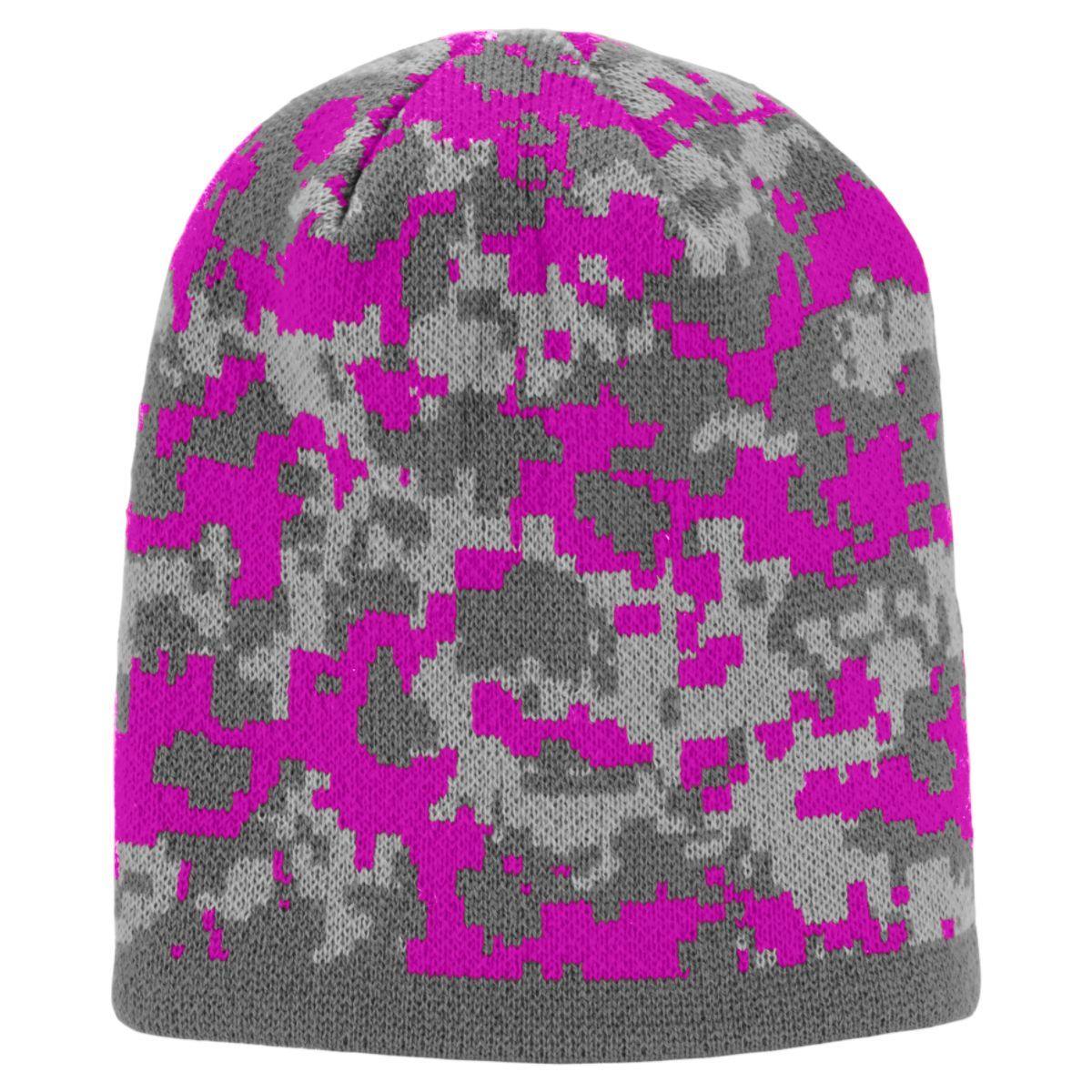 DIGI CAMO KNIT BEANIE - Apparel Globe