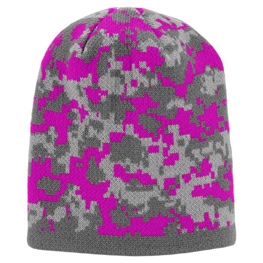 DIGI CAMO KNIT BEANIE - Apparel Globe