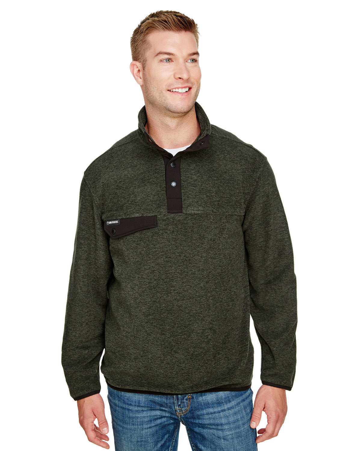 Dri Duck Men's Denali Fleece Pullover Jacket: Conquer Cold with Style