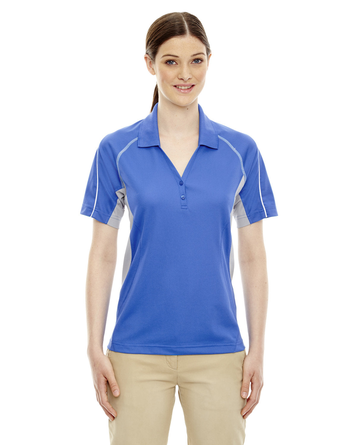 Ladies' Eperformanceâ„¢ Parallel Snag Protection Polo with Piping - Apparel Globe