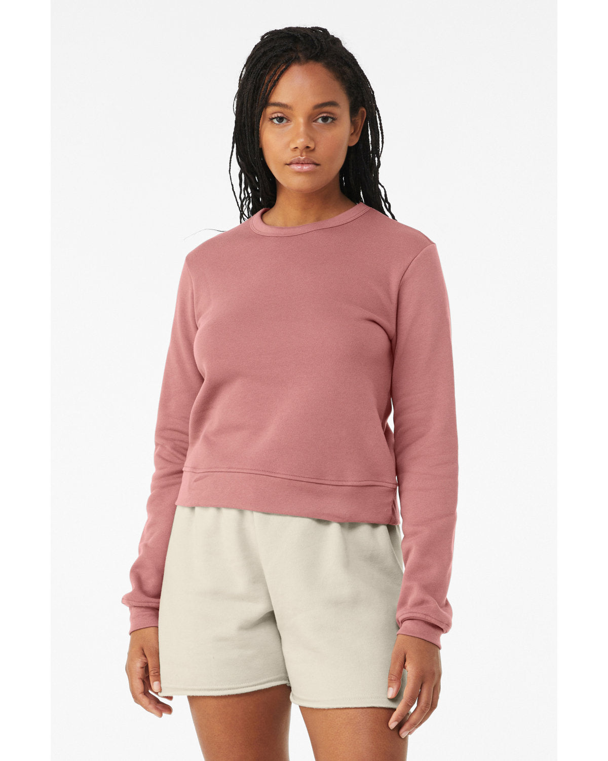 Bella + Canvas Ladies' Classic Pullover Crewneck: Timeless Comfort and Style