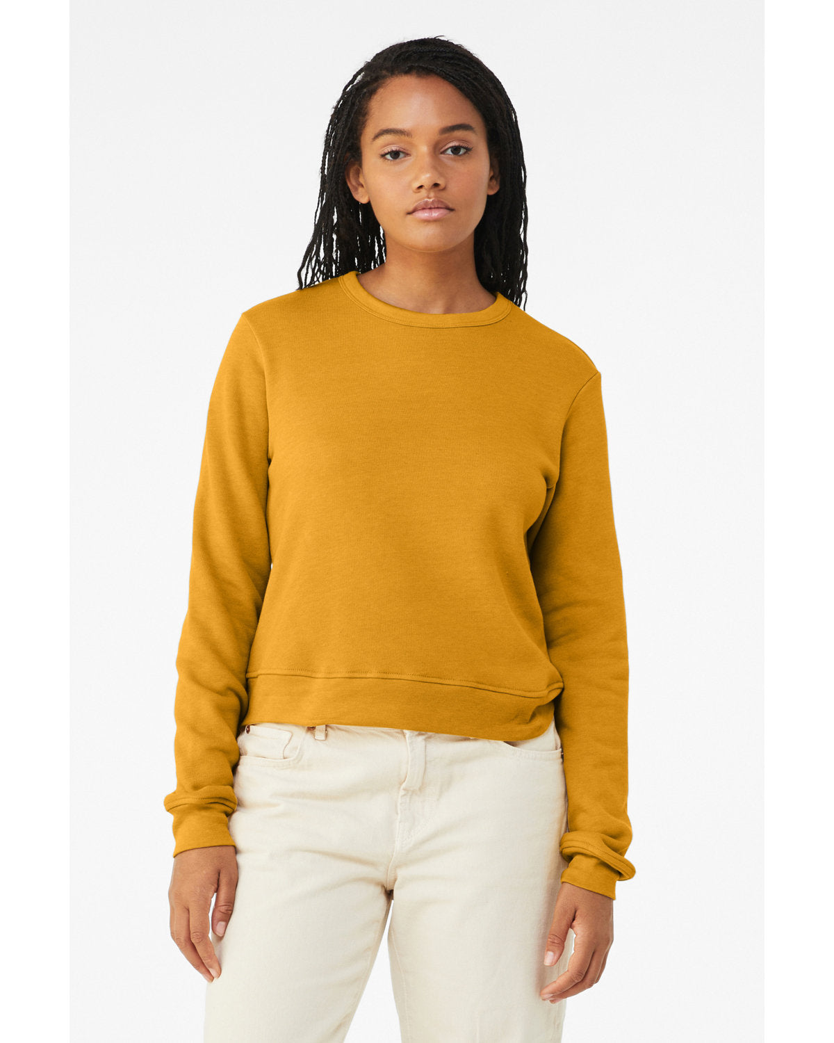 Bella + Canvas Ladies' Classic Pullover Crewneck: Timeless Comfort and Style