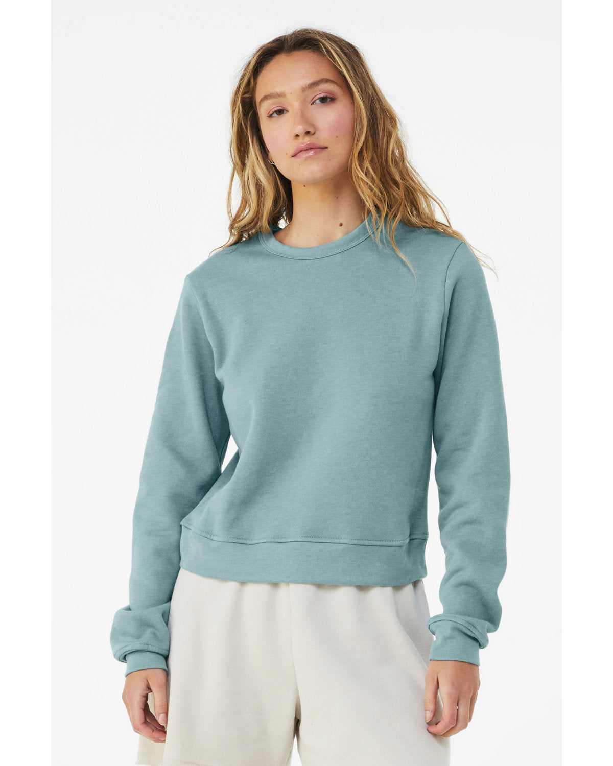 Bella + Canvas Ladies' Classic Pullover Crewneck: Timeless Comfort and Style