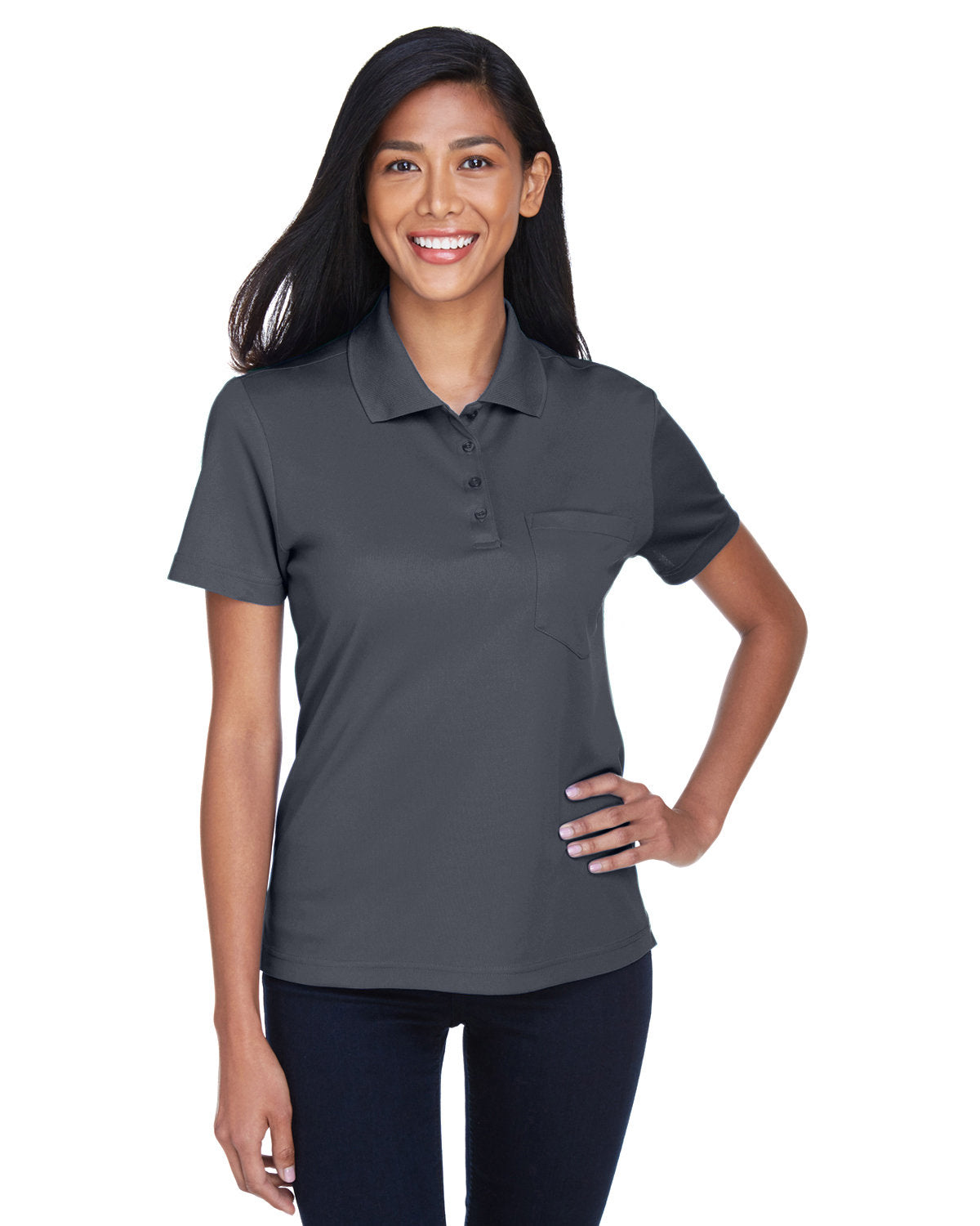 Ladies' Origin Performance PiquÃ© Polo with Pocket - Apparel Globe
