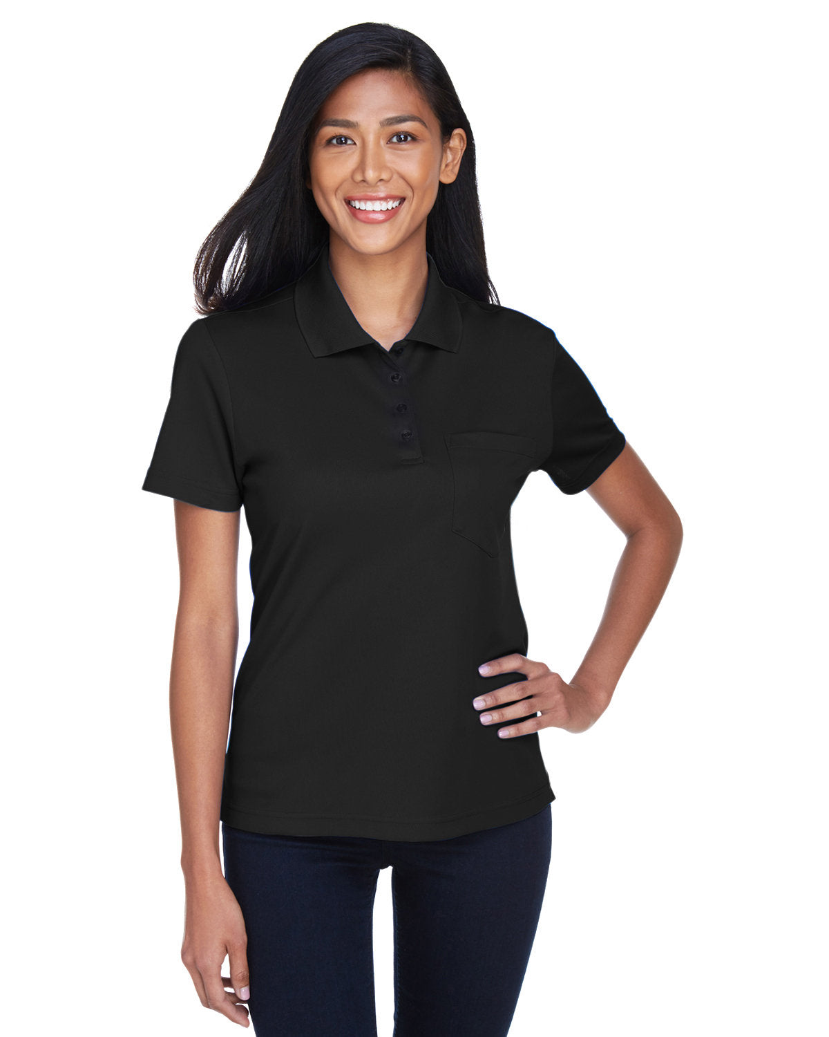 Ladies' Origin Performance PiquÃ© Polo with Pocket - Apparel Globe