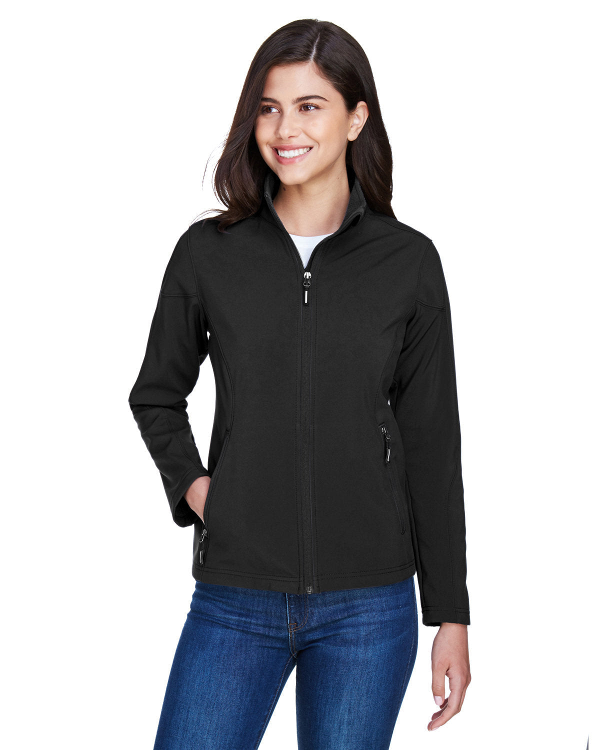 Ladies' Cruise Two-Layer Fleece Bonded SoftÂ Shell Jacket - Apparel Globe