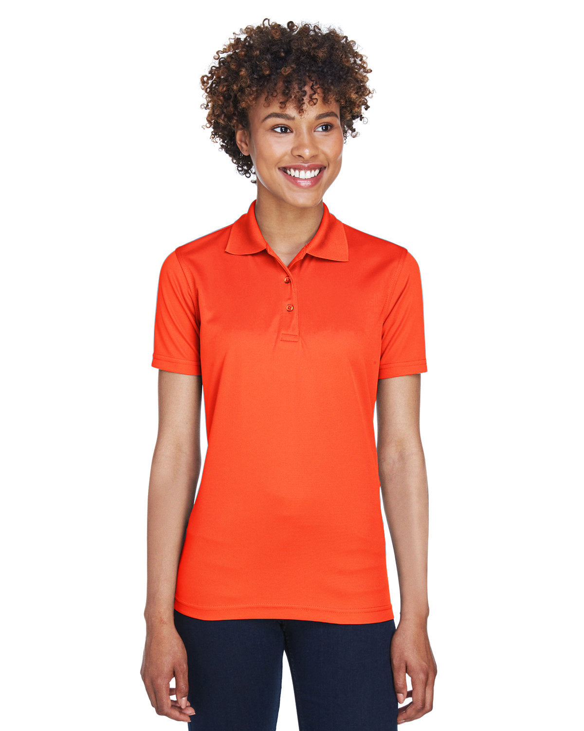 Elegance in Motion: UltraClub Ladies' Cool & Dry Mesh PiquÃ© Polo