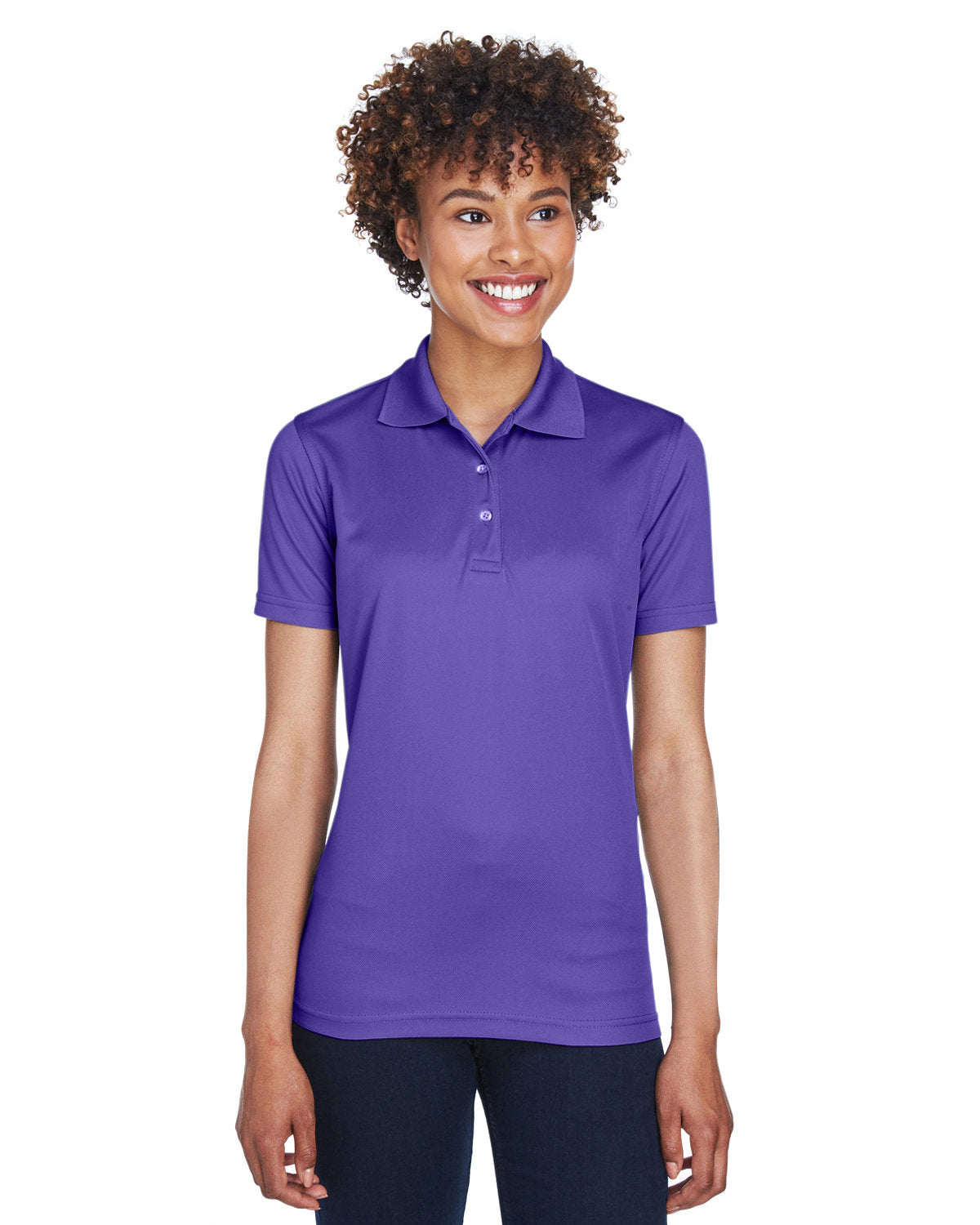 Elegance in Motion: UltraClub Ladies' Cool & Dry Mesh PiquÃ© Polo