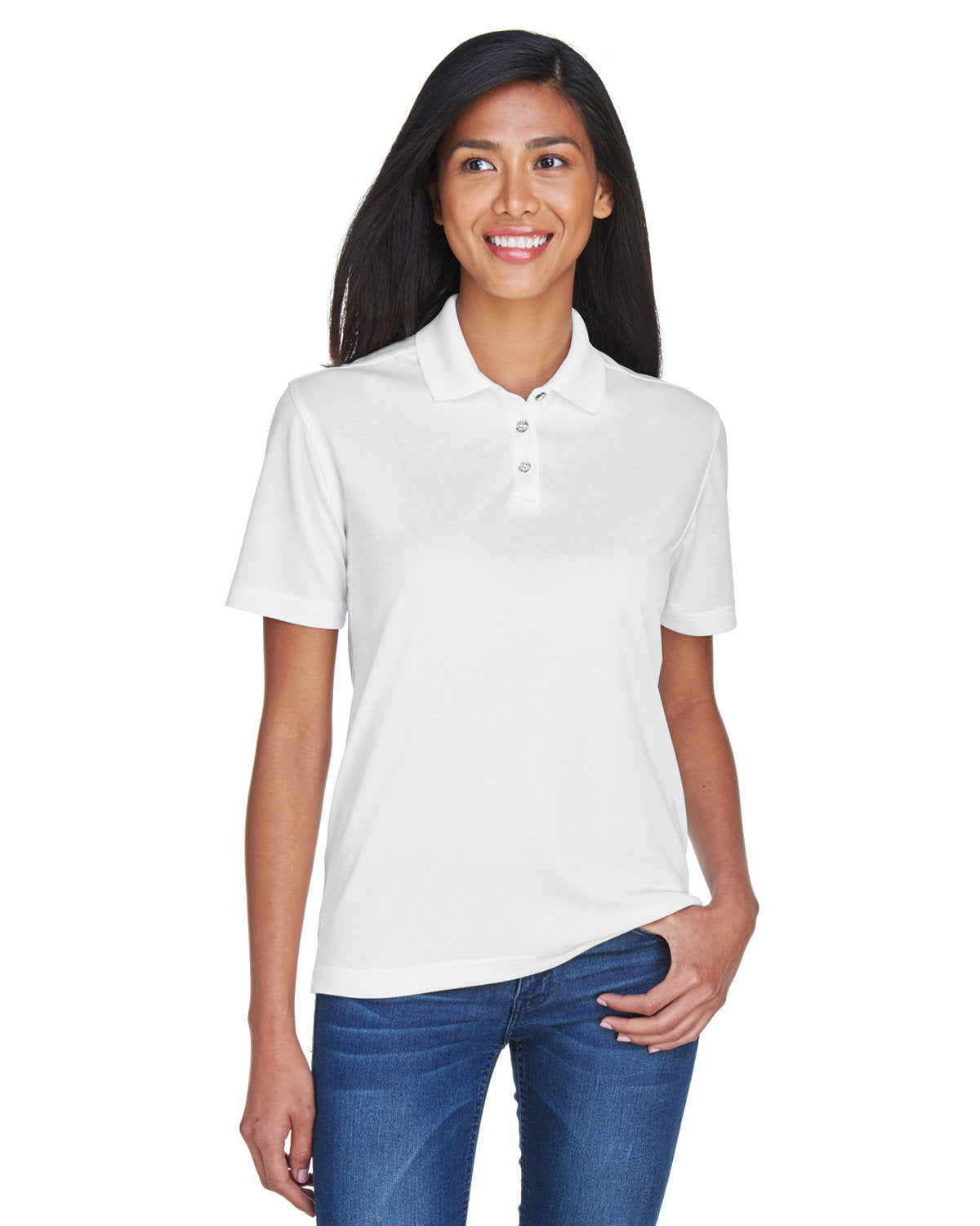 Elevate Your Active Style: UltraClub Ladies' Cool & Dry Sport Polo