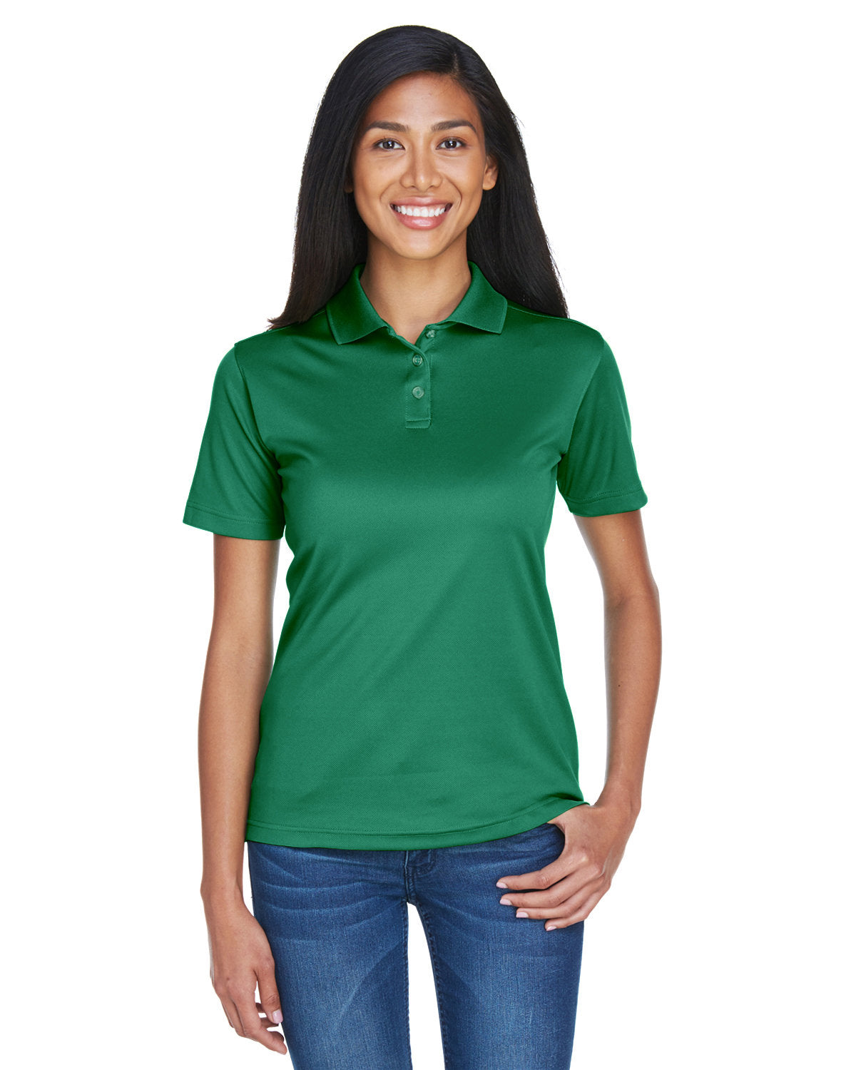 Elevate Your Active Style: UltraClub Ladies' Cool & Dry Sport Polo