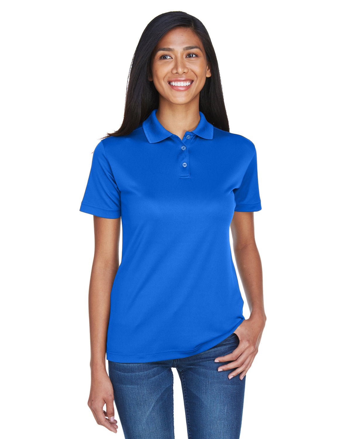 Elevate Your Active Style: UltraClub Ladies' Cool & Dry Sport Polo