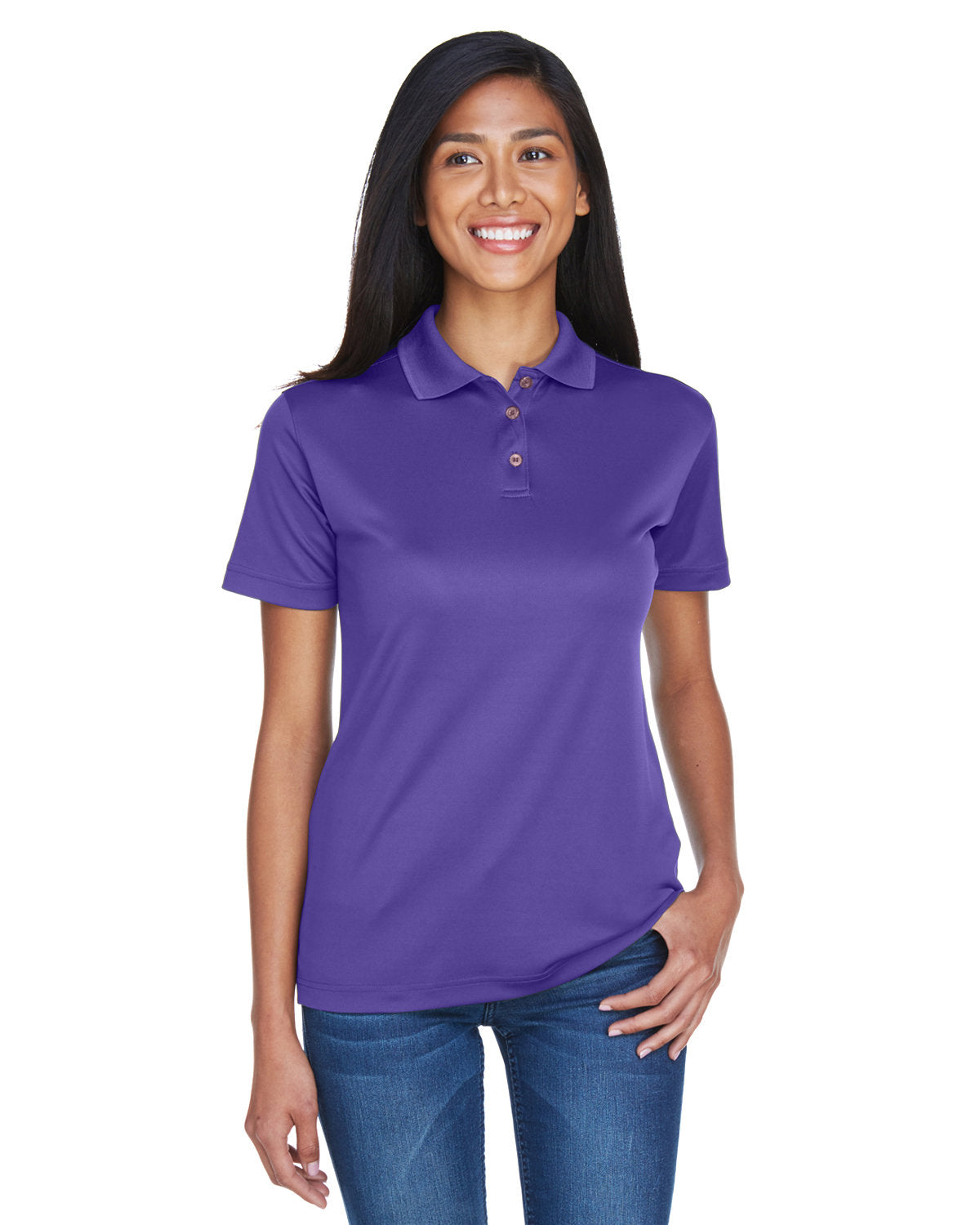 Elevate Your Active Style: UltraClub Ladies' Cool & Dry Sport Polo