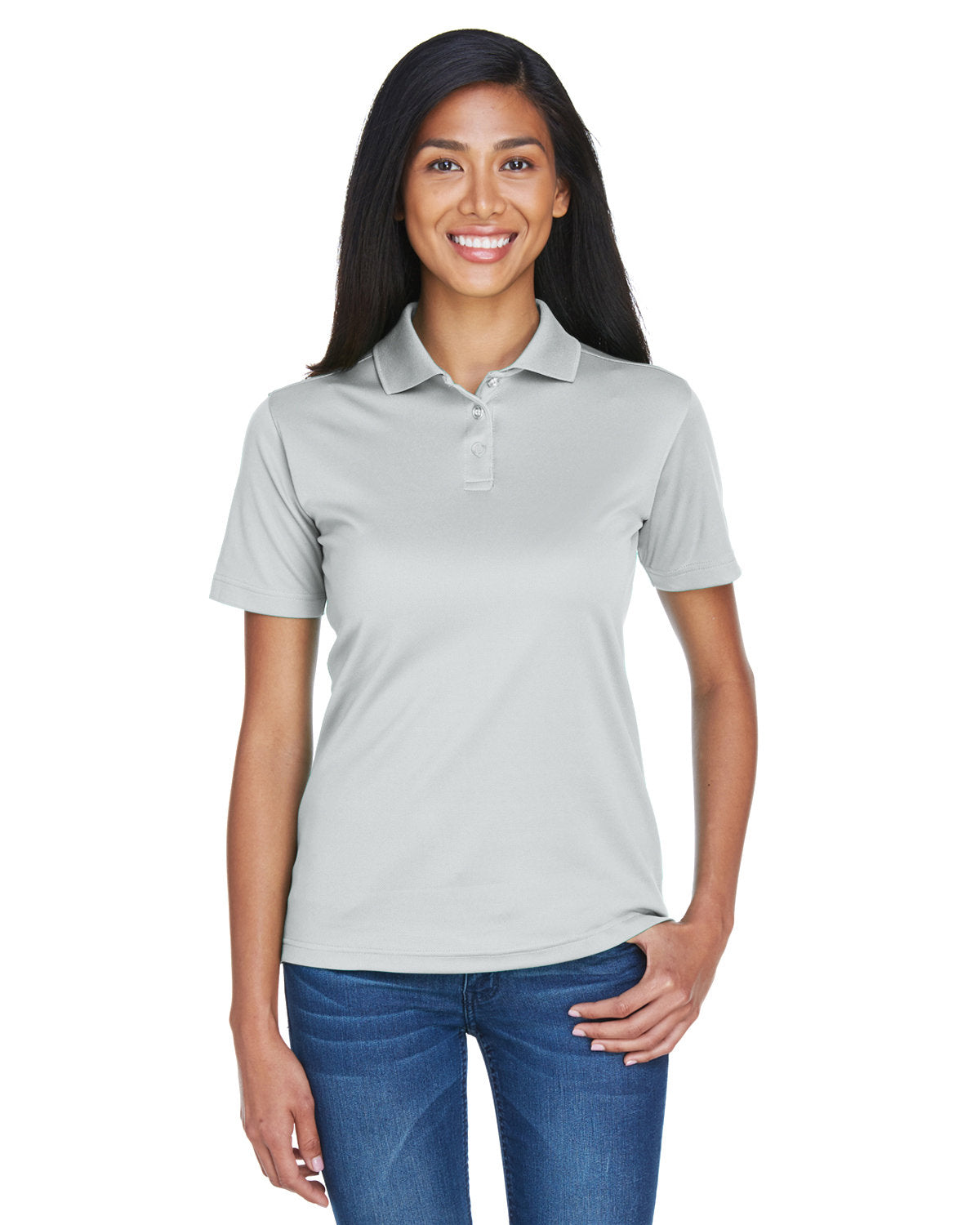 Elevate Your Active Style: UltraClub Ladies' Cool & Dry Sport Polo
