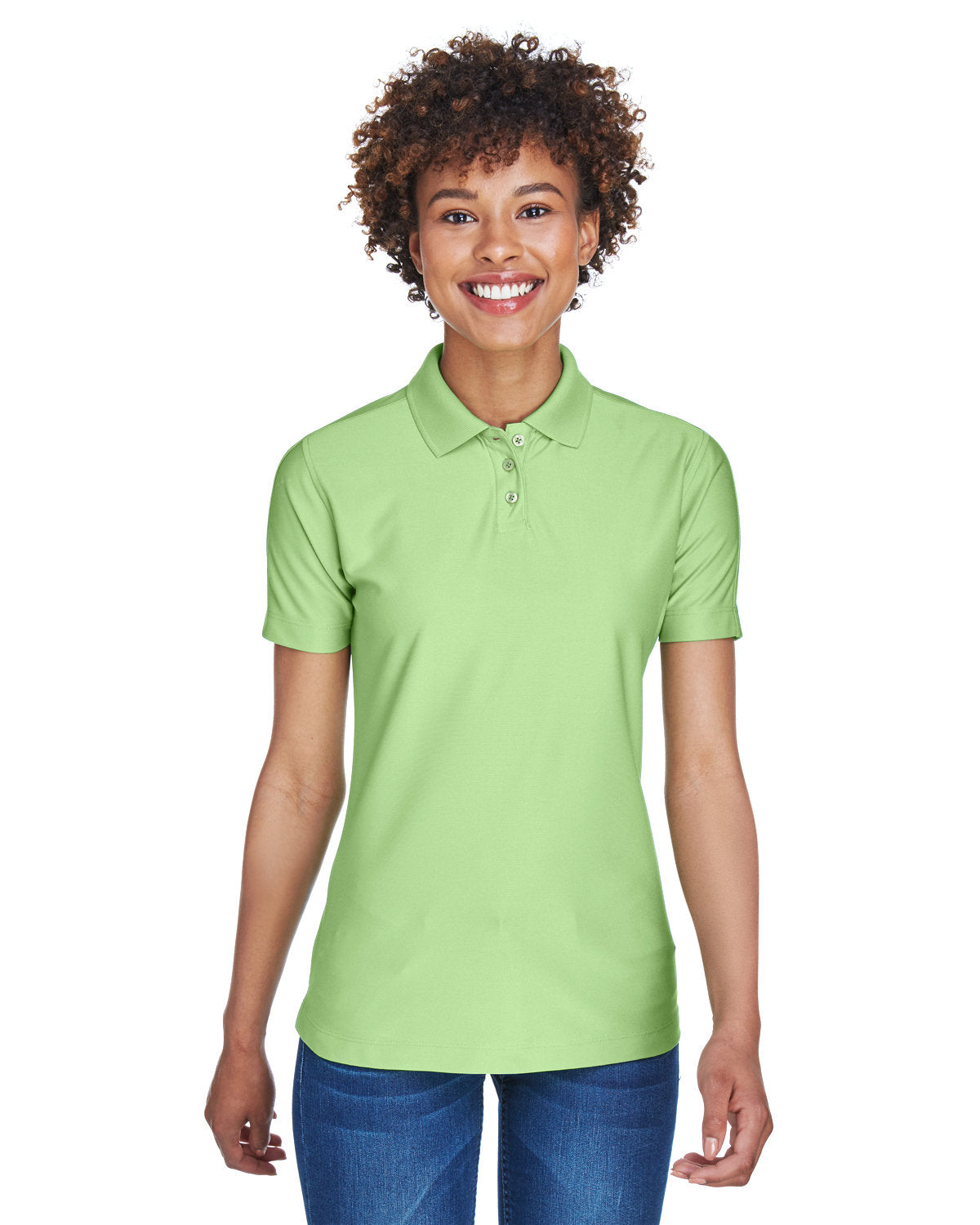 Elevate Your Style: UltraClub Ladies' Cool & Dry Elite Performance Polo