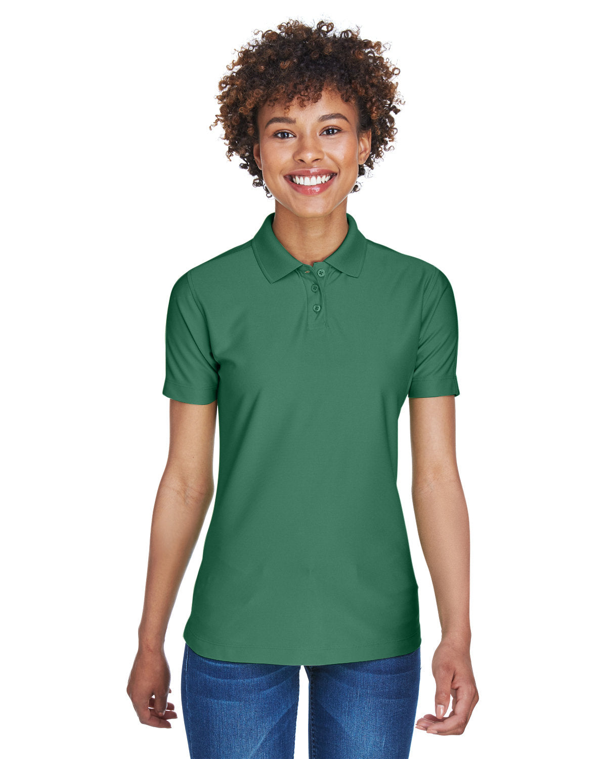 Elevate Your Style: UltraClub Ladies' Cool & Dry Elite Performance Polo