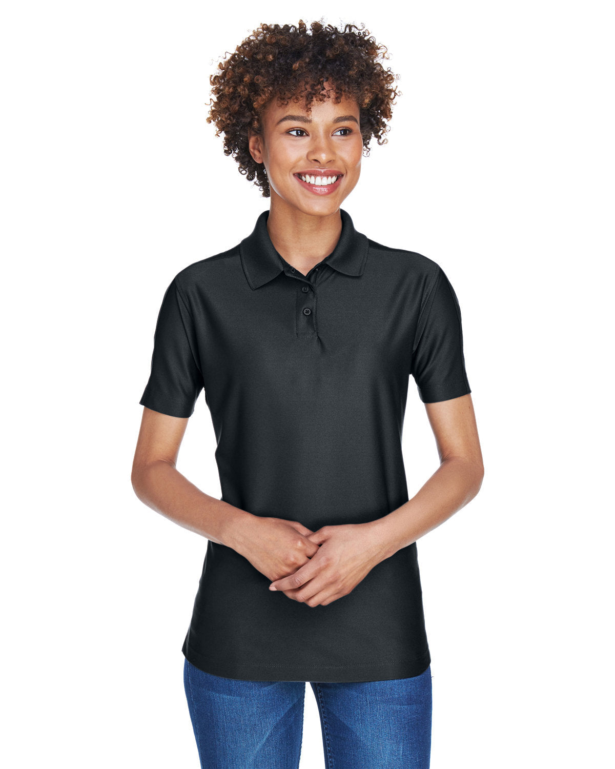 Elevate Your Style: UltraClub Ladies' Cool & Dry Elite Performance Polo