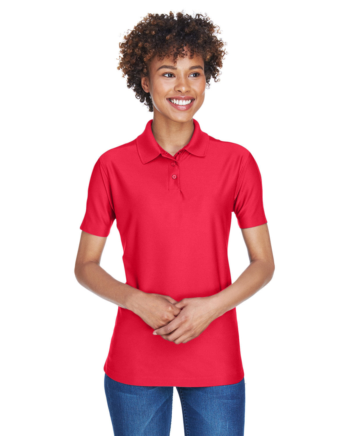Elevate Your Style: UltraClub Ladies' Cool & Dry Elite Performance Polo