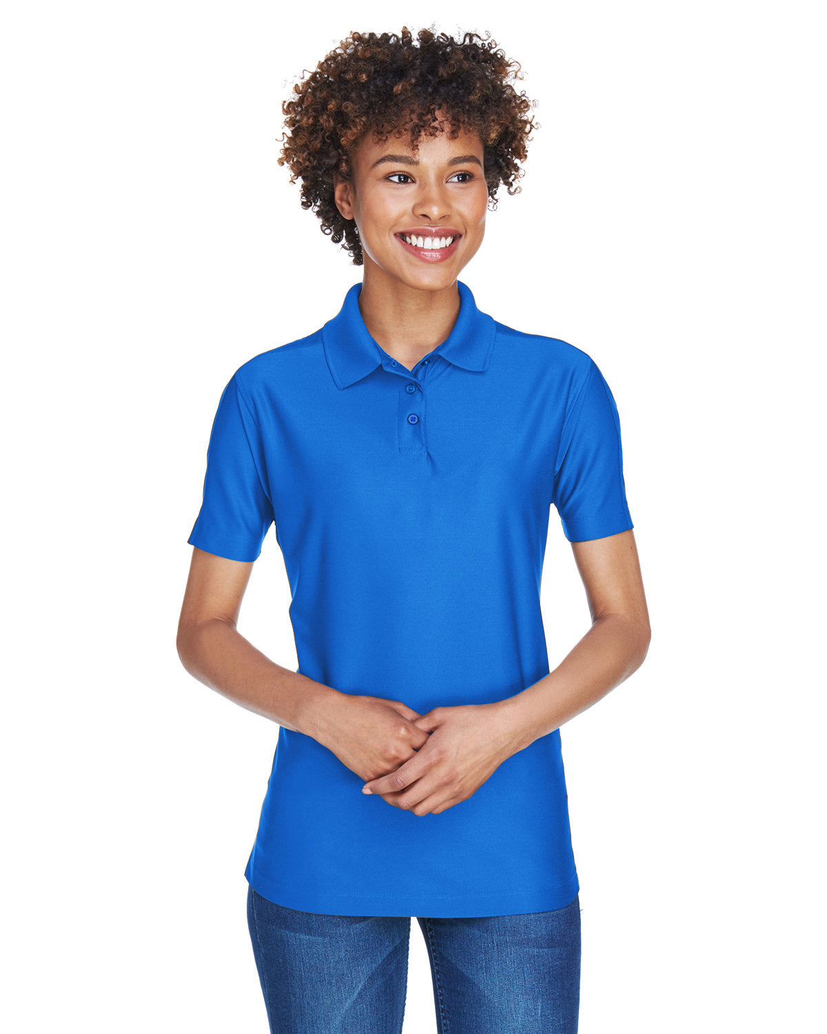 Elevate Your Style: UltraClub Ladies' Cool & Dry Elite Performance Polo