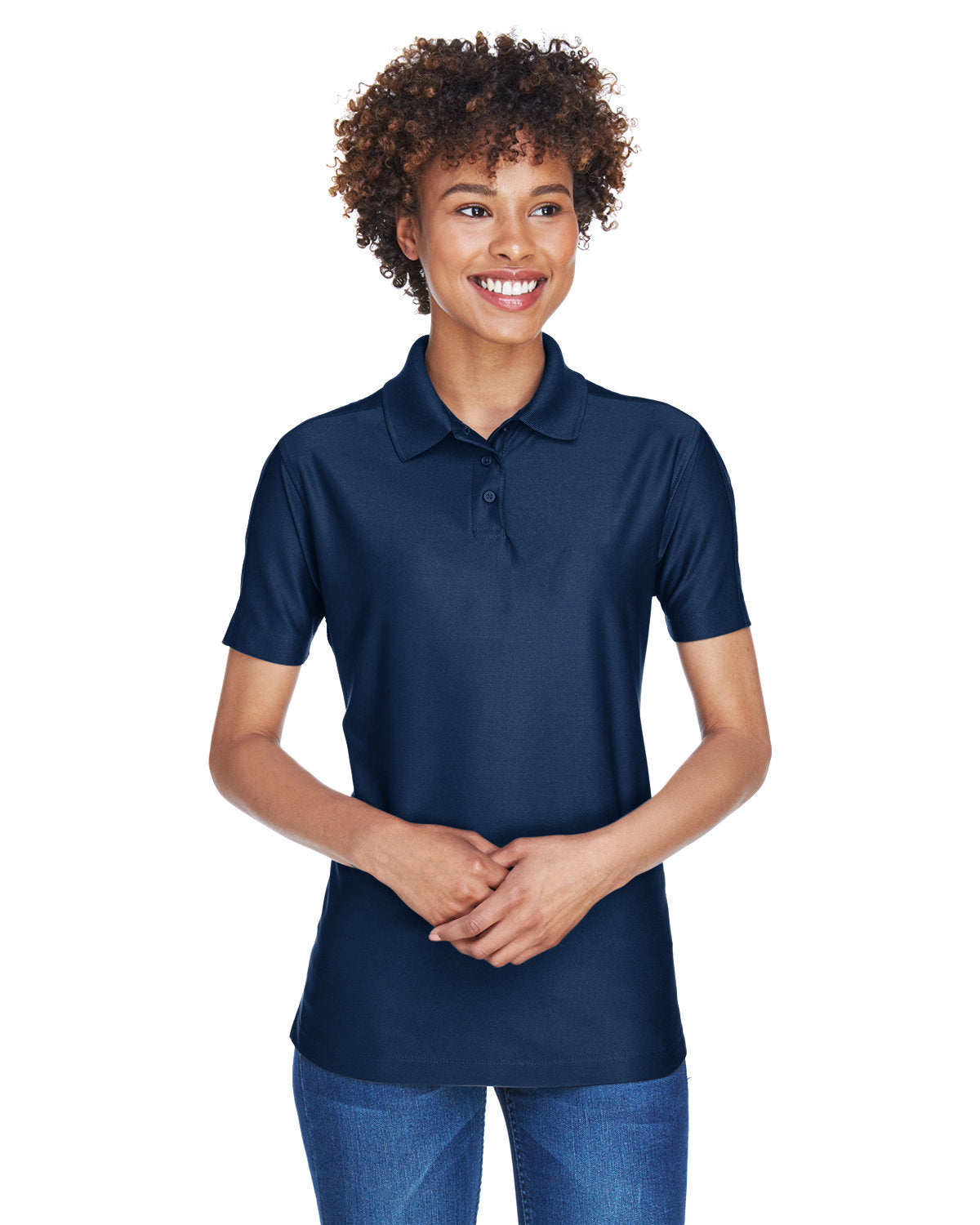Elevate Your Style: UltraClub Ladies' Cool & Dry Elite Performance Polo