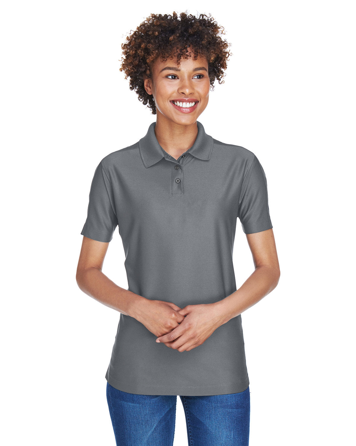 Elevate Your Style: UltraClub Ladies' Cool & Dry Elite Performance Polo