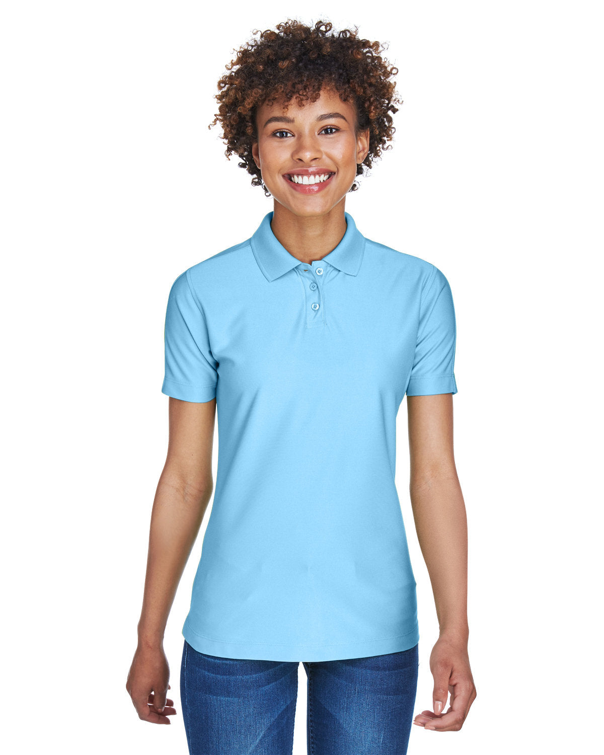 Elevate Your Style: UltraClub Ladies' Cool & Dry Elite Performance Polo