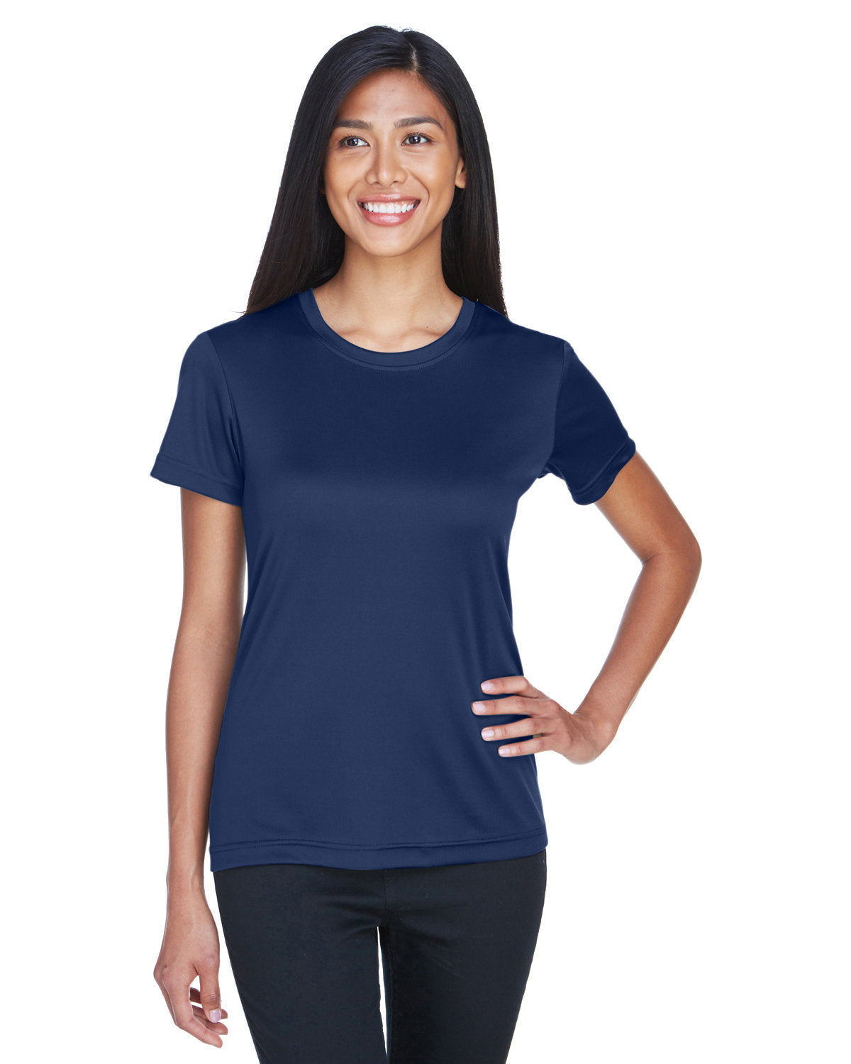 Effortless Performance: UltraClub Ladies' Cool & Dry Basic Performance T-Shirt