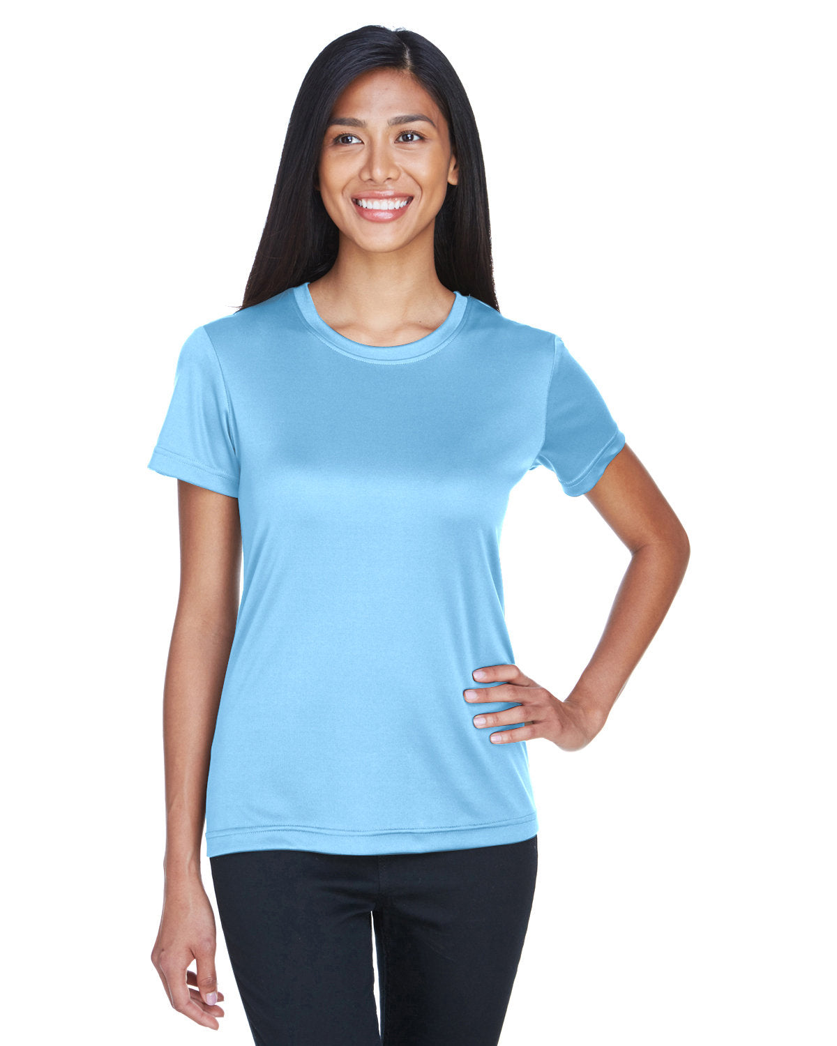 Effortless Performance: UltraClub Ladies' Cool & Dry Basic Performance T-Shirt