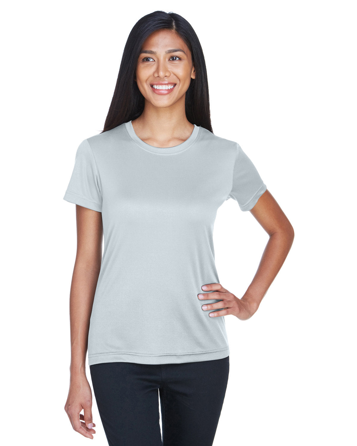 Effortless Performance: UltraClub Ladies' Cool & Dry Basic Performance T-Shirt