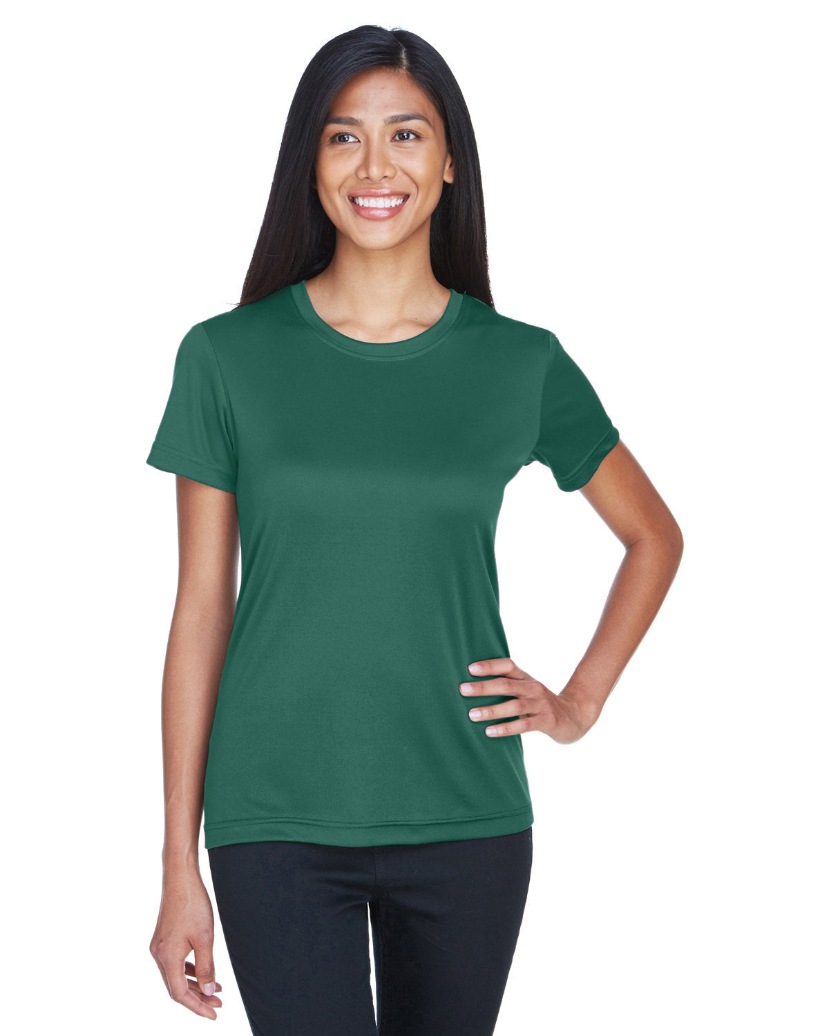 Effortless Performance: UltraClub Ladies' Cool & Dry Basic Performance T-Shirt