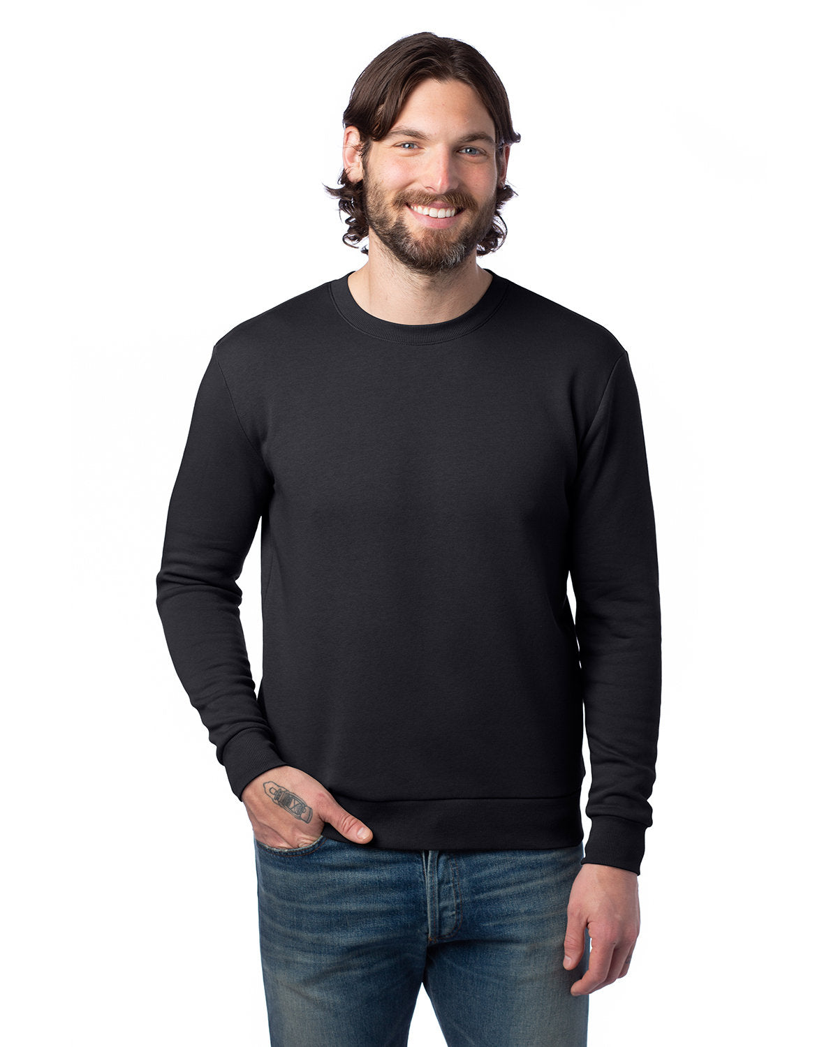 Unisex Eco-Cozy Fleece Sweatshirt - Apparel Globe