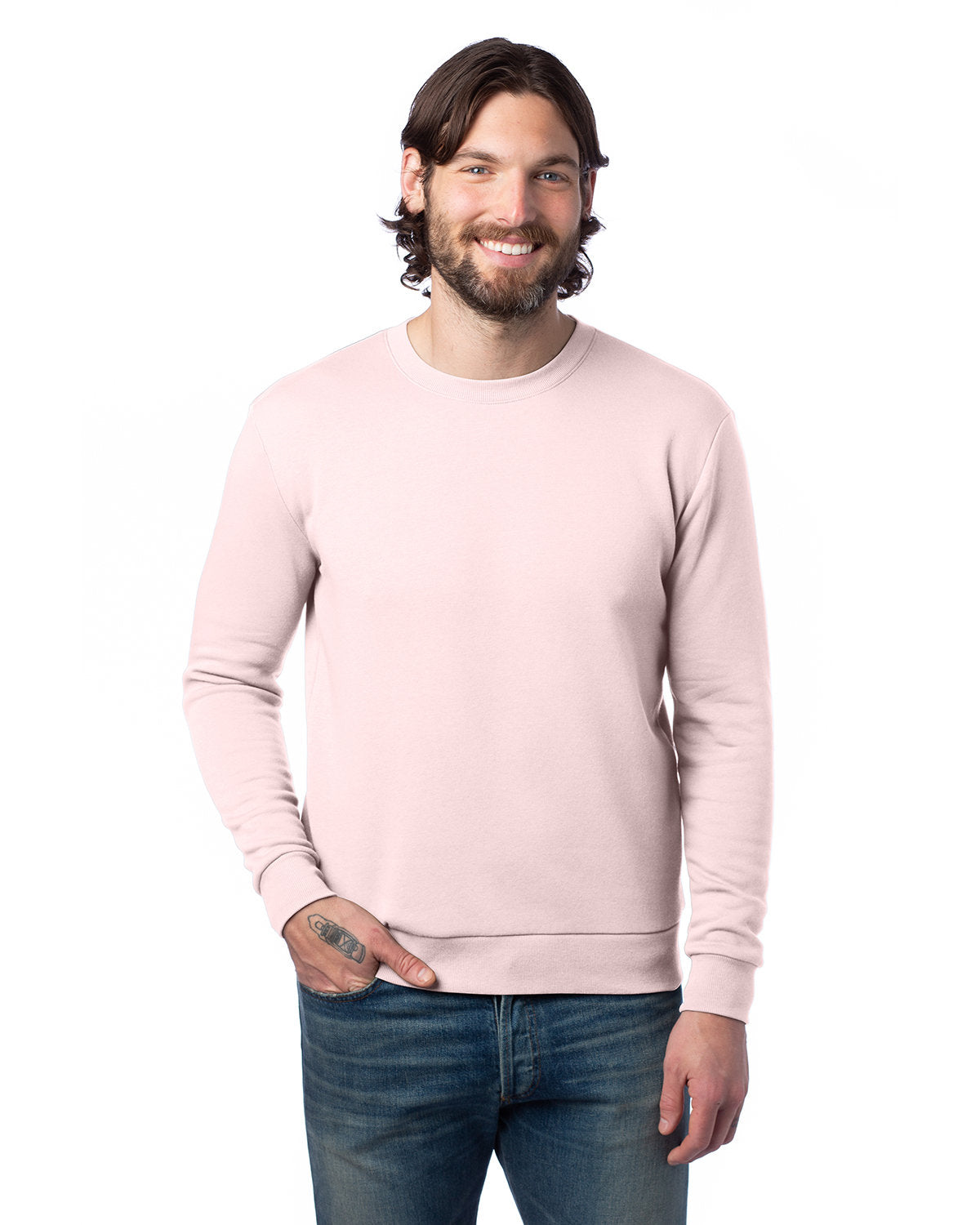 Alternative Unisex Eco-Cozy Fleece Sweatshirt: Sustainable Warmth for All