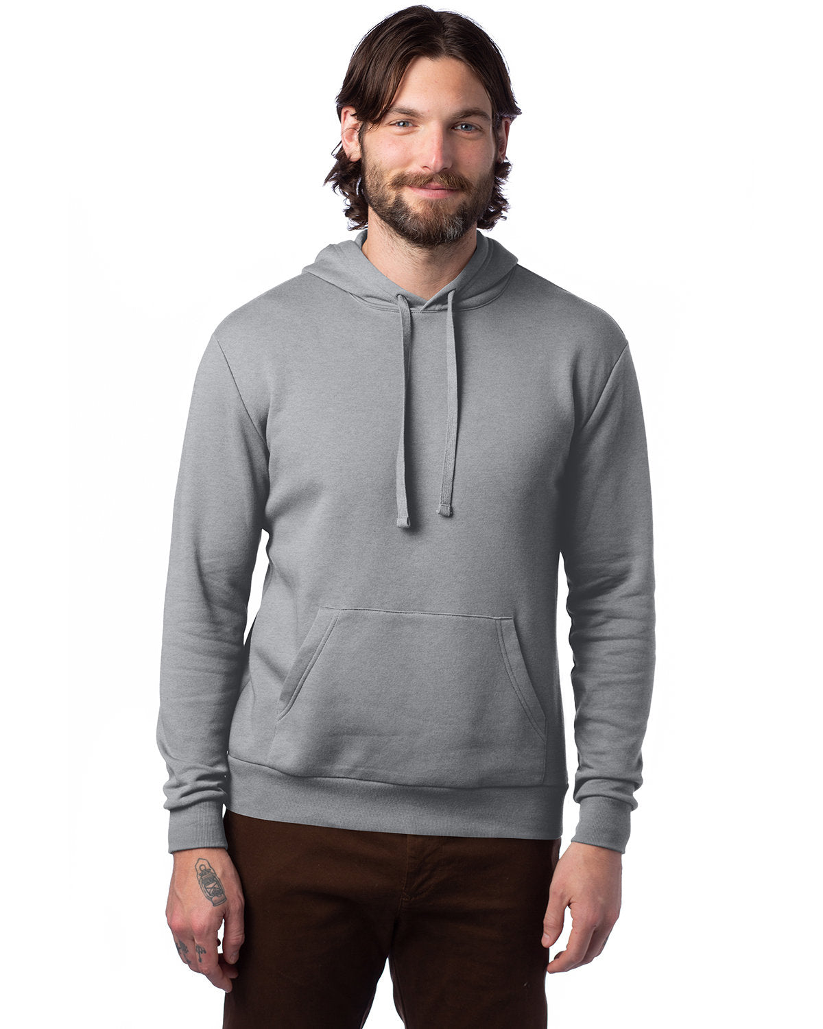 Alternative Adult Eco Cozy Fleece Pullover Hooded Sweatshirt: Sustainable Comfort for All Seasons
