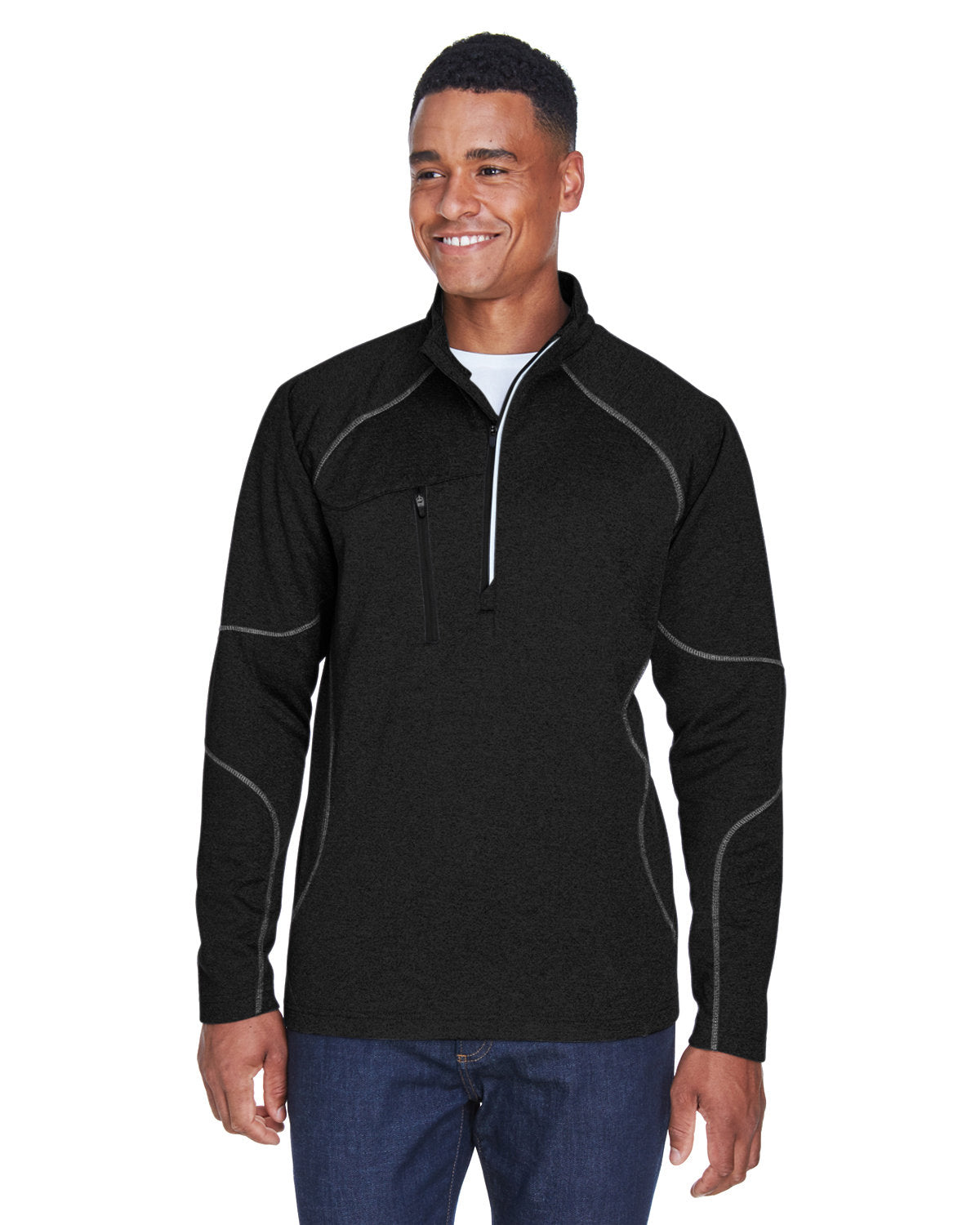 Elevate Comfort: North End Adult Catalyst Performance Fleece Quarter-Zip