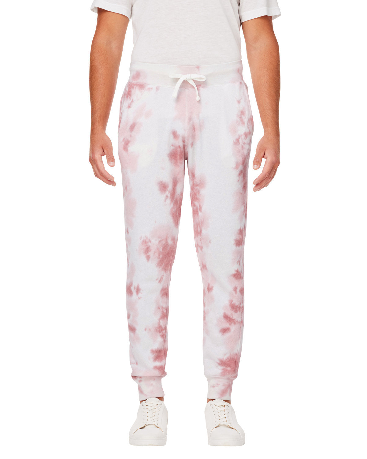 Colorful Comfort: J America Adult Tie Dye Fleece Jogger