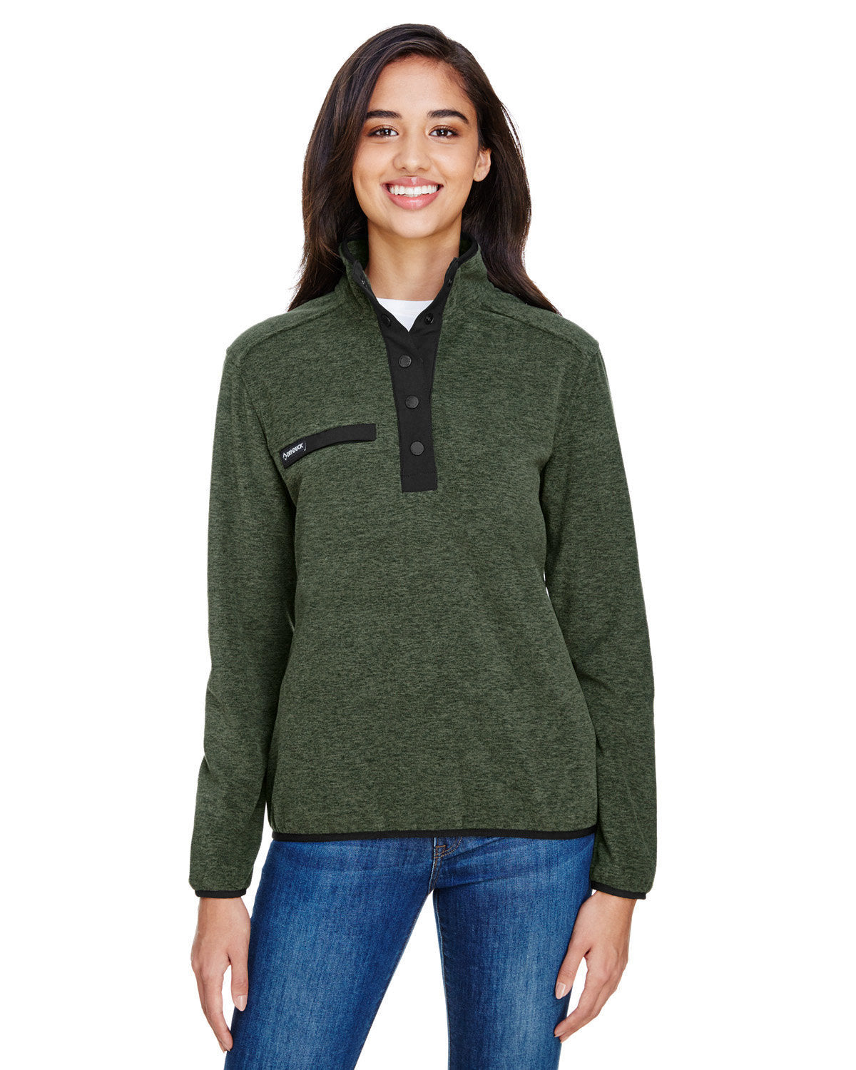 Dri Duck Aspen Mélange Mountain Fleece Pullover: Embrace Outdoor Comfort