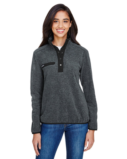 Dri Duck Aspen Mélange Mountain Fleece Pullover: Embrace Outdoor Comfort