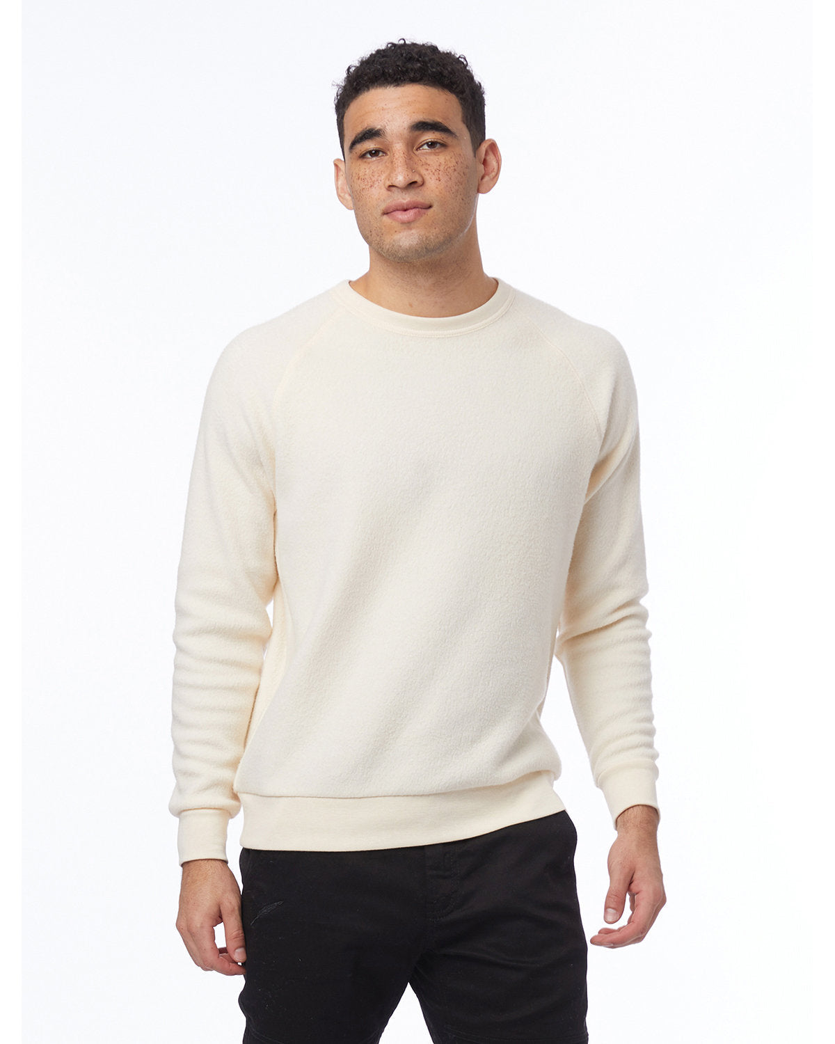 Alternative Men's Champ Eco Teddy Sweatshirt: Cozy Comfort Meets Sustainable Style