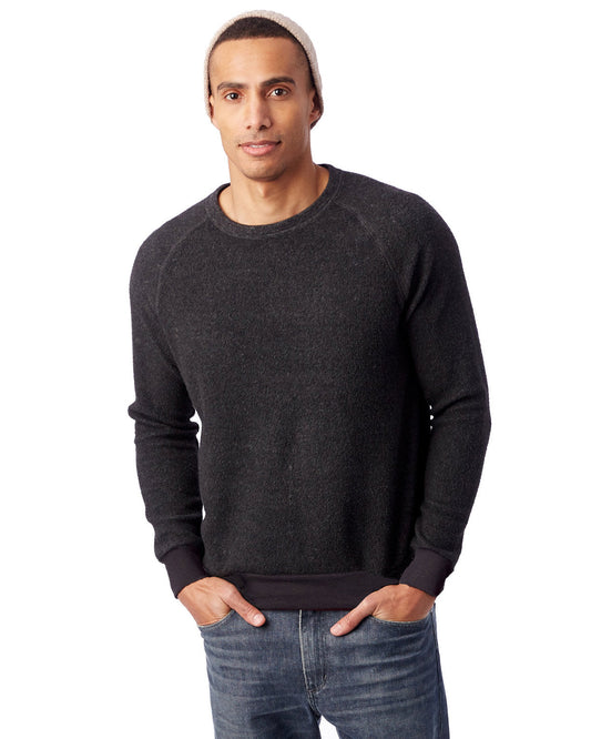 Alternative Men's Champ Eco Teddy Sweatshirt: Cozy Comfort Meets Sustainable Style